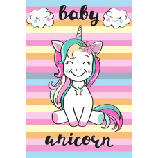 Bērnudārza dvielis 30x50 Unicorn Children's Unicorn Babies