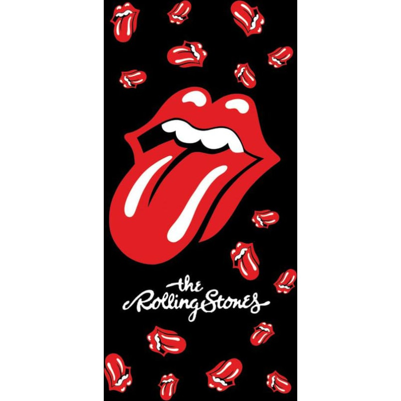 Kokvilnas pludmales dvielis 70x140 The Rolling Stones Summer