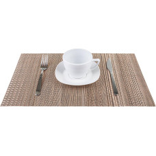 Galda paklājiņš 30x45 Boho brūns šķīvjiem