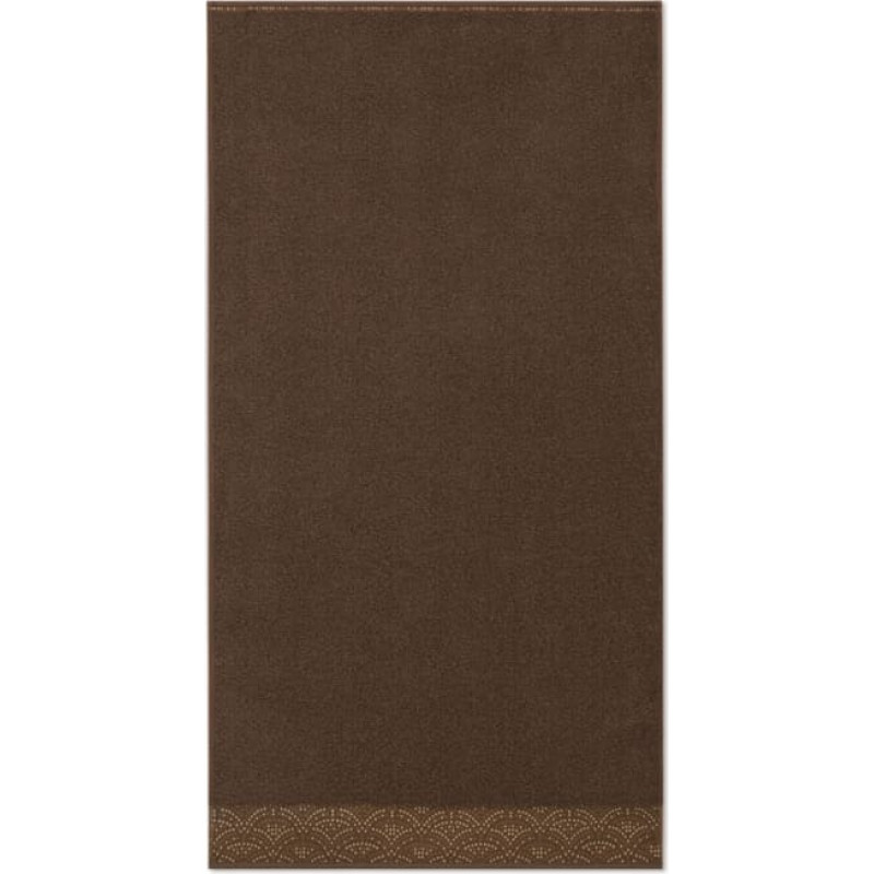 Ravenna dvielis 70x140 brūns zamšādas 450 g/m2 5692