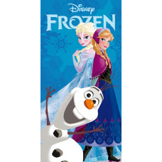 Saldēts dvielis 70x140 Frozen Anna un Elsa Disney 02 9810