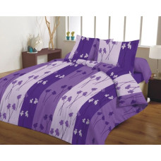 Flaneļa gultasveļa 200x220 raksts 33E Violet Violet