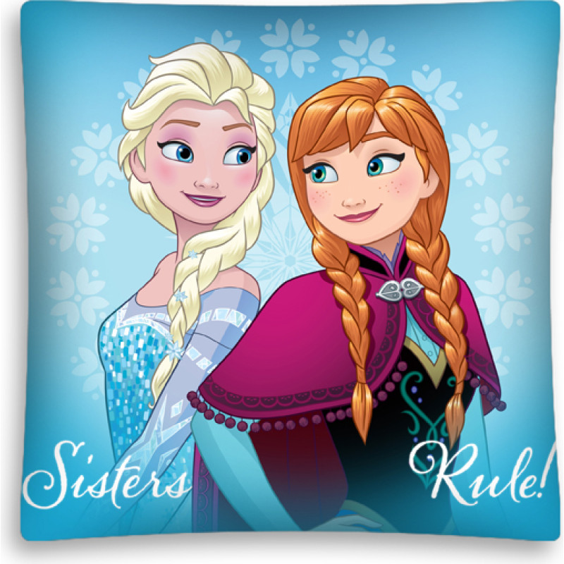 Frozen 3D spilvendrāna 40x40 2357 FRO Frozen Elsa and Anna 05 MF