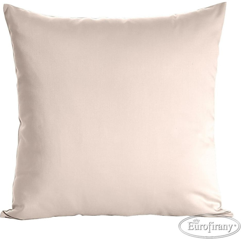 Satīna spilvendrāna 40x40 Jauna, bēša, vienkrāsaina