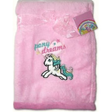 Mikrošķiedras bērnu sega 76x102 10 rozā My Little Pony Pony