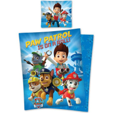 Kokvilnas gultasveļa 160x200 Paw Patrol 710-128