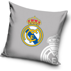 Spilvendrāna 40x40 Real Madrid Madrid 0438 pelēks ģerbonis