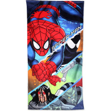 Bērnu pludmales dvielis 70x140 Spiderman 2946 Spider Man Villains