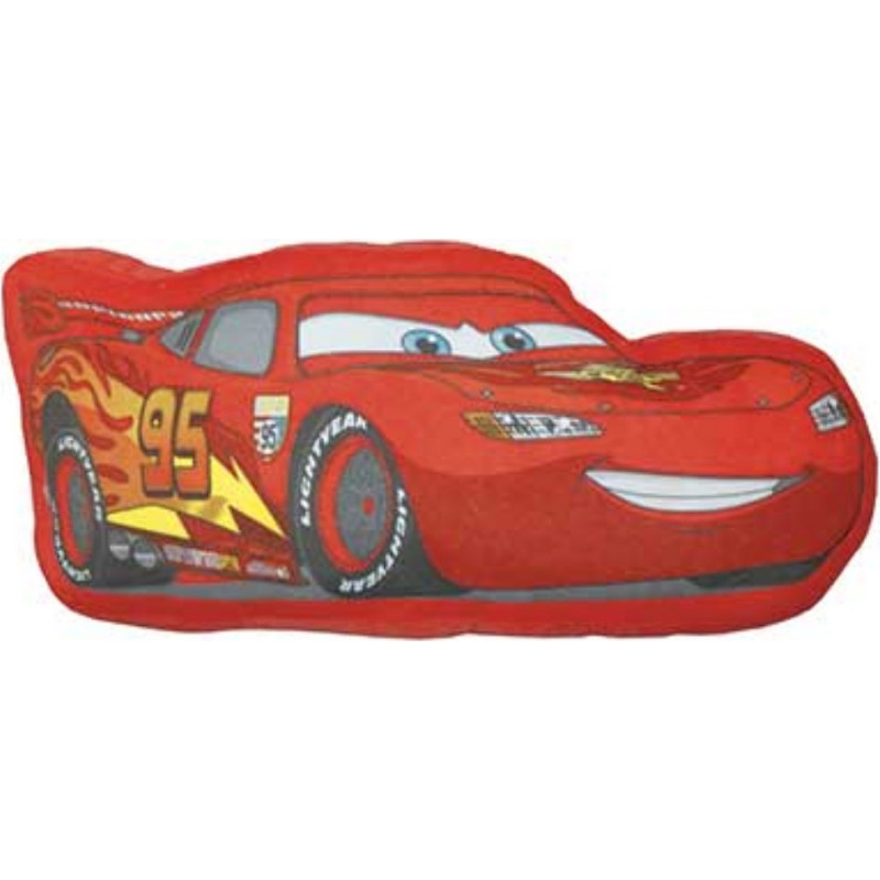 CTI Cars Cars 5133 McQueen Zygzak formas spilvens, sarkans