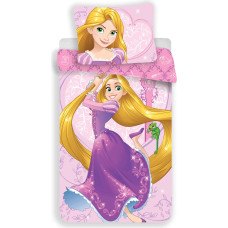 Kokvilnas gultas veļa 140x200 Rapunzel 2727 Rapunzel Princess Princess spilvendrāna 70x90