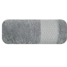 Clara dvielis 50x90 pelēks 02 500 g/m2 frotē