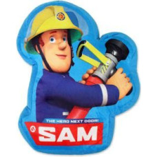 Formas spilvens Fireman Sam 1401 zila mīksta rotaļlieta 36x6cm