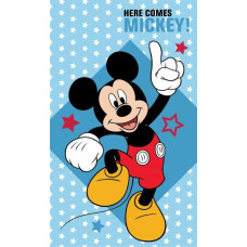 Bērnudārza dvielis 30x50 Mickey Mouse Mickey Mouse zvaigznes zila bērnu kokvilna 0731