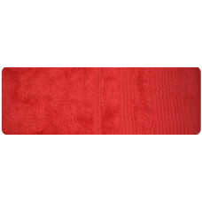 Rodas dvielis 50x100 sarkans ar apmali 550 g/m2