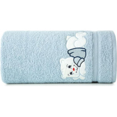 Bērnu dvielis 70x140 Baby 39 zils Lācītis 450g/m2