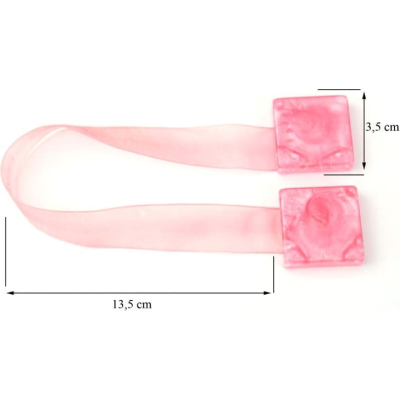 DEKORATĪVAIS IZGĀŽOTĀJS AR ROZĀ MAGNĒTU