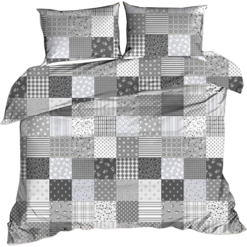 Mizas pakaiši 140x200, pelēks raibs 1599N