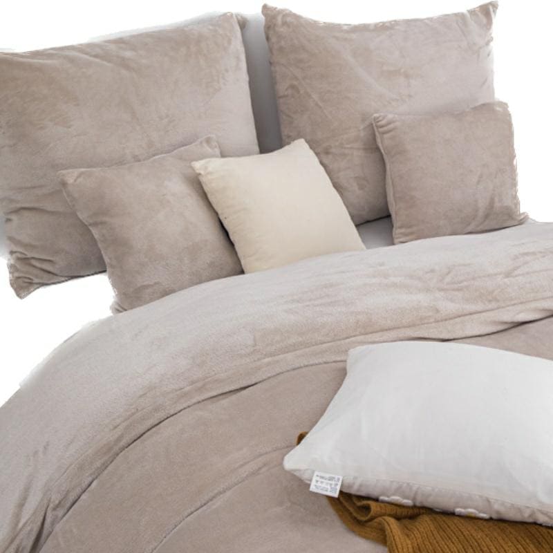 Mikrošķiedras gultas veļa 220x200 Mājīgs bēšs lācītis I23