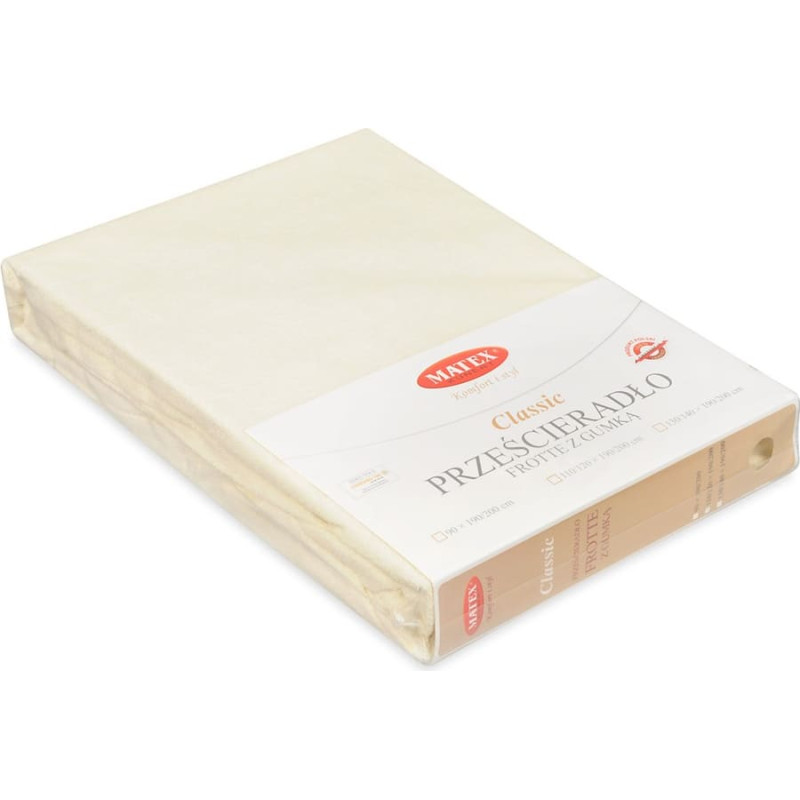 Frotē palags ar gumiju 180x200 ekri 02 Classic