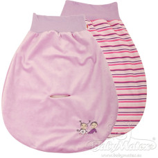 Sono baby pusguļammaiss, 0-8 mēn, rozā, ar abpusējām lencēm autokrēsliņam