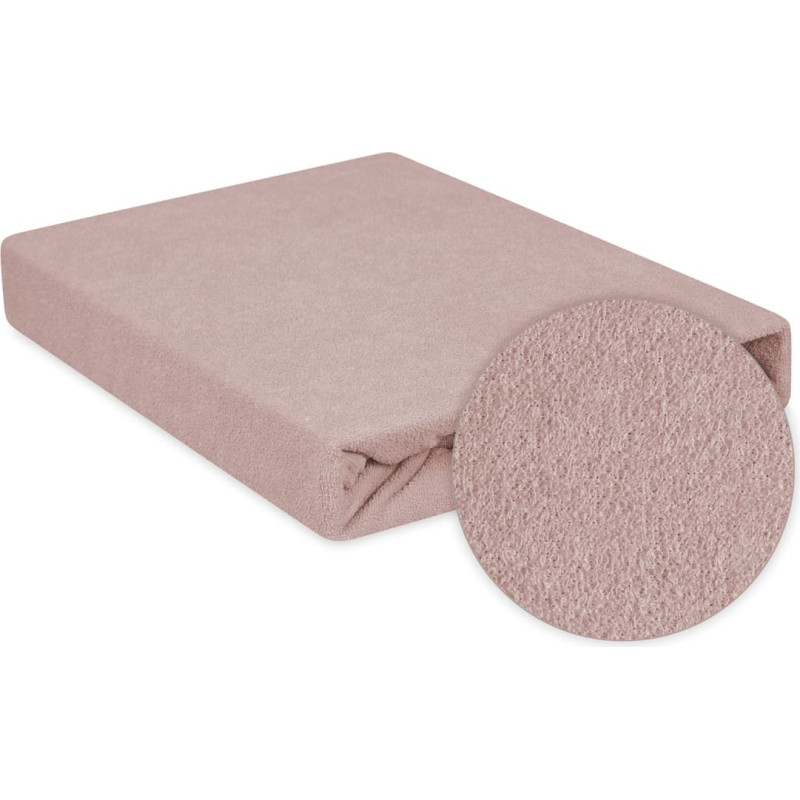 Džersijai pieguļošs palags 90x200 bēšs Premium