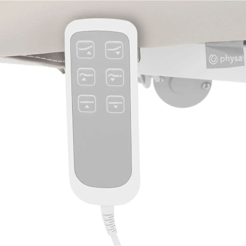 Physa Gultas skaistumkopšanas galds elektriskajai masāžai 3 motori 250 kg NANTES - bēšs