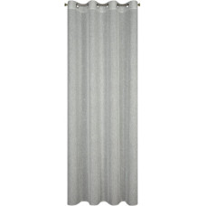 Kendal sudraba aizkars 140x250, gatavs ar sietam līdzīgām starplikām