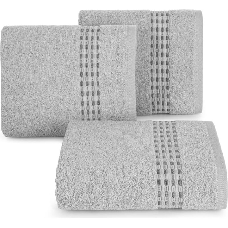 Riva dvielis 70x140 sudrabs 500 g/m2