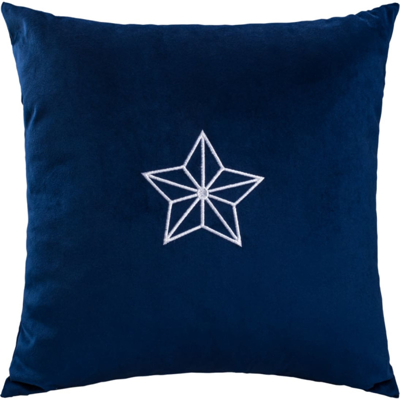 Dekoratīvā spilvendrāna 43x43 Cs 04 tumši zila 330g/m2