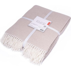 Akrila kokvilnas sega 150x200 bēša ar bārkstīm žakarda 126jb