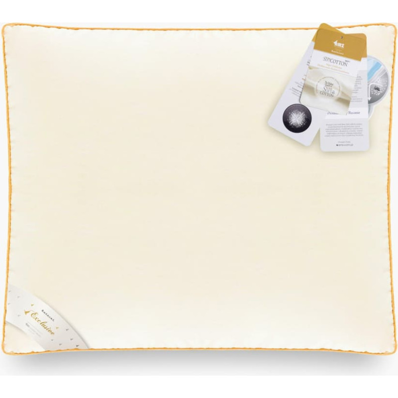 100% dūnu spilvens 40x60 Prestige matracis 200g krēms