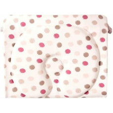 Spiedienu samazinošs spilventiņš C-PAD 35x75 krēmkrāsas polka punktiņi TDWCP-01