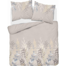 Satīna gultas veļa 220x200 Zari bēšs 4811 A Home Satin 58