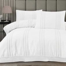 Kokvilnas gultasveļa 160x200 Melkor balta