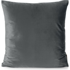 Dekoratīvā spilvendrāna 45x45 Elora, tērauds ar samtu