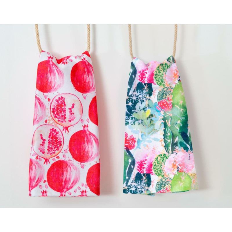 Irya Tekstil Virtuves lupatu komplekts 2 gab Tropu augļi 38x60 tropiskie augļi MS HOME