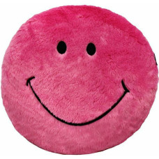 Dekoratīvais spilvens 45 cm Super Smile apaļa fuksija