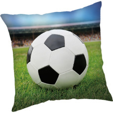 Bērnu spilvendrāna 45x45 Bumba futbolistam JF24