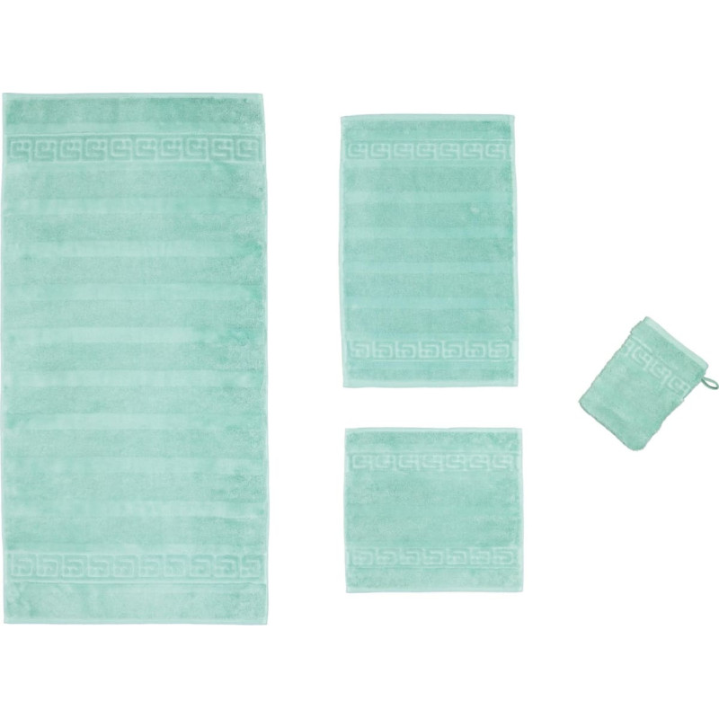 Cawoe Noblesse dvielis 80x160 agaves 474 frotē 550g/m2 100% kokvilnas vanna