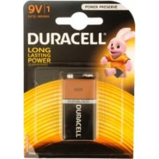 Duracell MN 1604 Basic (6LR61) Blistera iepakojumā 1gb.