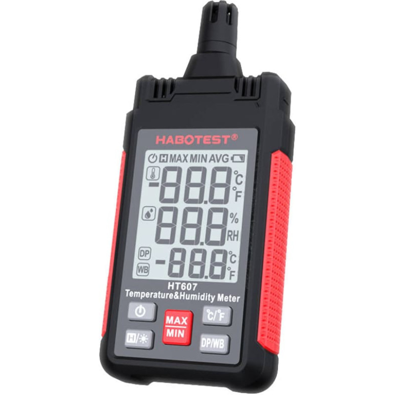 Habotest Temperature & Humidity Meter Habotest HT607