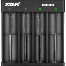 XTAR MC4S, AA|AAA 18650 akumulatoru lādētājs.