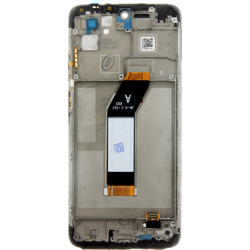 LCD Display + Touch Unit + Front Cover for Xiaomi Redmi 10 2022 Black