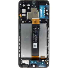 LCD display + Touch Unit + Front Cover for Samsung A326 Galaxy A32 5G Black (Version CDOT)