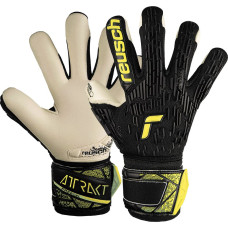 Reusch Attrakt Freegel Gold Finger Support Junior cimdi 54 72 130 7752 / melni / 5