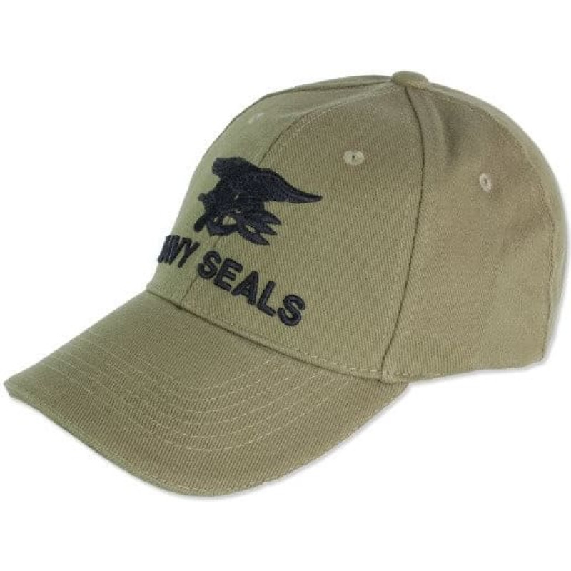 Fostex - Beisbola cepures Navy Seals - OD Green