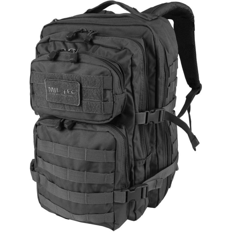 Mil-Tec - Liels Assault Pack - Melns - 14002202