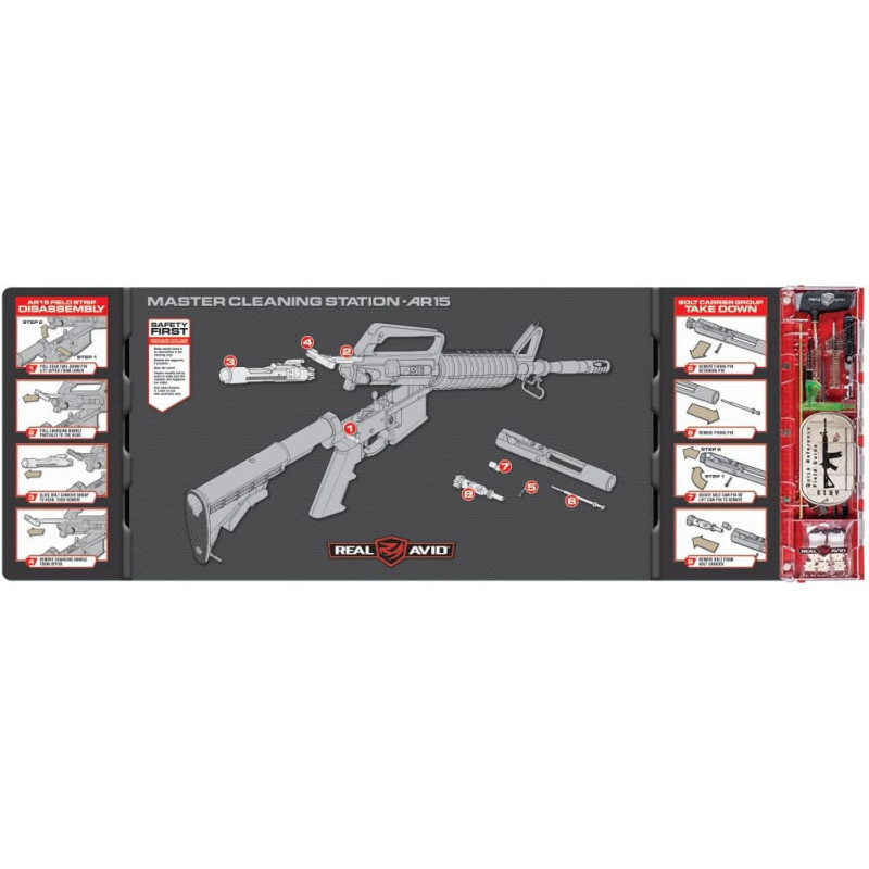 Real Avid - Galvenā tīrīšanas stacija™ - AR-15 - AVMCS-AR