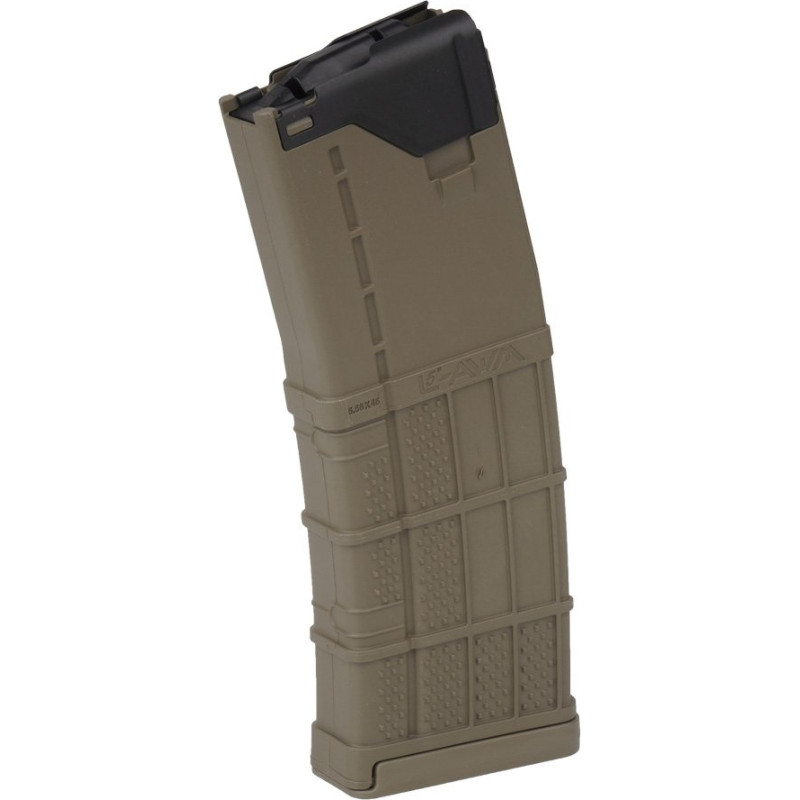 Lancer - L5AWM 30 Magazine - 5,56x45mm / .223 - Necaurspīdīga plakana tumša zeme - L5AWM30