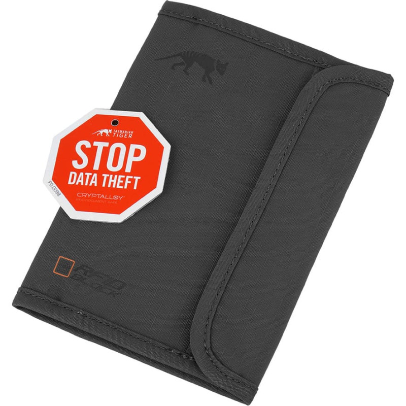 Tasmanian Tiger - Pases Safe RFID B dokumentu maciņ&scaron; - melns - 7549.040